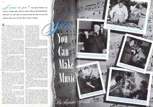 Better Homes & Gardens February 1942 Magazine Article: Sure, You Can Make Music!