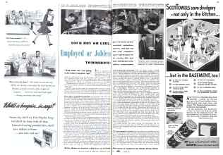 Better Homes & Gardens February 1942 Magazine Article: YOUR BOY OR GIRL- Employed or Jobless TOMORROW?