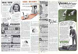 Better Homes & Gardens February 1942 Magazine Article: THE DIARY OF A PLAIN DIRT GARDENER