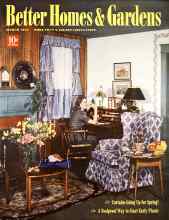 Better Homes & Gardens March 1942 Magazine Cover
