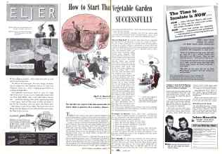 Better Homes & Gardens from 1942 | How to Start That Vegetable Garden SUCCESSFULLY