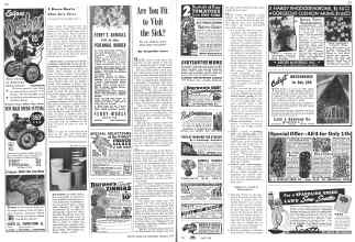 Better Homes & Gardens March 1942 Magazine Article: Are You Fit to Visit the Sick?