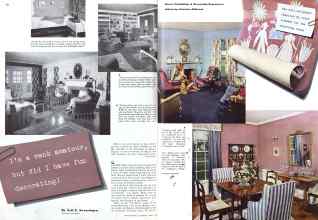Better Homes & Gardens April 1942 Magazine Article: I'm a rank amateur, but did I have fun decorating!