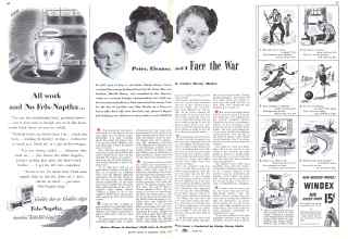Better Homes & Gardens April 1942 Magazine Article: Peter, Eleanor and I Face the War