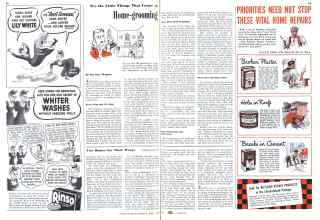 Better Homes & Gardens April 1942 Magazine Article: It's the Little Things That Count in Home-grooming