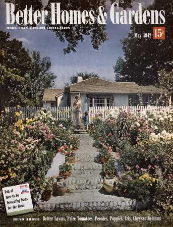 Better Homes & Gardens May 1942 Magazine Cover