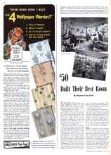 Better Homes & Gardens May 1942 Magazine Article: $50 Built Their Best Room
