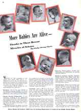 Better Homes & Gardens May 1942 Magazine Article: More Babies Are Alive