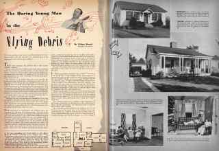 Better Homes & Gardens May 1942 Magazine Article: The Daring Young Man in the Flying Debris