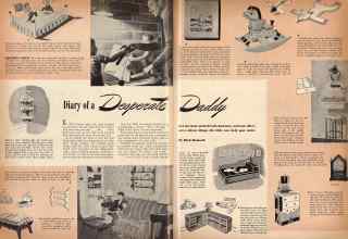 Better Homes & Gardens May 1942 Magazine Article: Diary of a Desperate Daddy