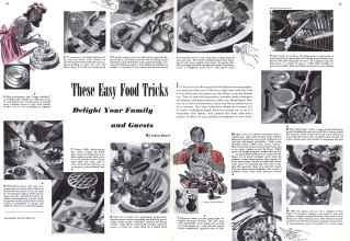 Better Homes & Gardens May 1942 Magazine Article: These Easy Food Tricks