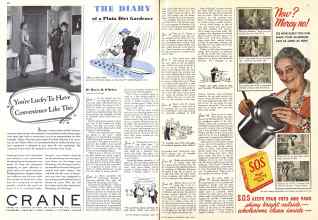 Better Homes & Gardens June 1942 Magazine Article: THE DIARY of a Plain Dirt Gardener