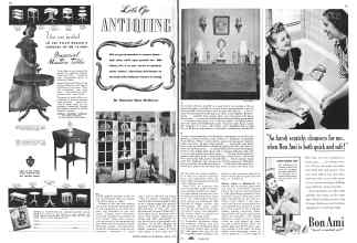 Better Homes & Gardens June 1942 Magazine Article: Let's Go ANTIQUING