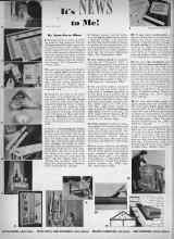 Better Homes & Gardens July 1942 Magazine Article: it's NEWS to Me!