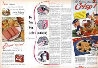 Better Homes & Gardens July 1942 Magazine Article: Do Your Own Attic Insulating