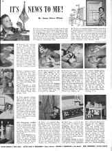 Better Homes & Gardens August 1942 Magazine Article: IT'S NEWS TO ME!