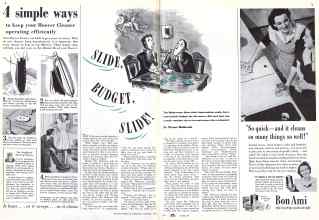 Better Homes & Gardens August 1942 Magazine Article: SLIDE SLIDE!