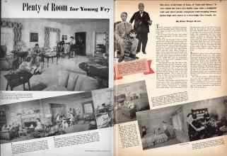 Better Homes & Gardens August 1942 Magazine Article: Plenty of Room for Young Fry