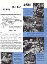 Better Homes & Gardens September 1942 Magazine Article: That Goes A Garden Upstairs