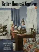 Better Homes & Gardens September 1942 Magazine Cover