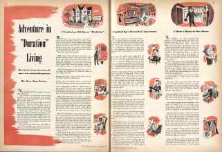 Better Homes & Gardens September 1942 Magazine Article: Adventure in 