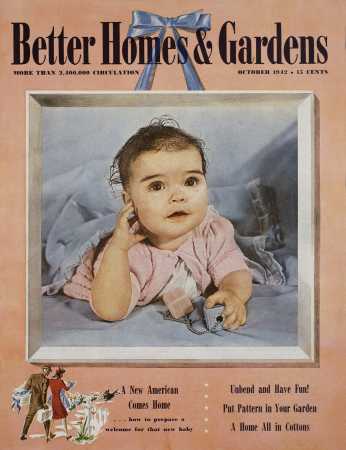 Better Homes & Gardens October 1942 Magazine Cover