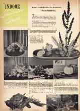 Better Homes & Gardens October 1942 Magazine Article: INDOOR Gardening Guide