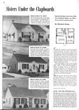 Better Homes & Gardens October 1942 Magazine Article: Sisters Under the Clapboards