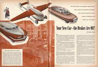 Better Homes & Gardens October 1942 Magazine Article: Your New Car--the Brakes Are Off!