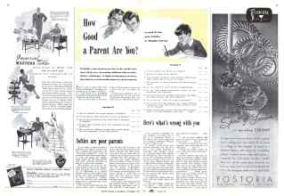 Better Homes & Gardens October 1942 Magazine Article: How Good a Parent Are You?