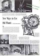 Better Homes & Gardens November 1942 Magazine Article: New Ways to Use Old Plants NOVEMBER INDOOR GARDENING GUIDE