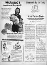 Better Homes & Gardens November 1942 Magazine Article: Housework by the Clock Saves Precious Hours