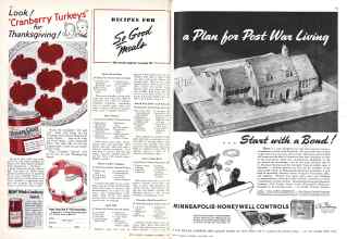 Better Homes & Gardens November 1942 Magazine Article: Page 54