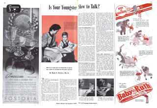 Better Homes & Gardens November 1942 Magazine Article: Is Your Youngster Slow to Talk?