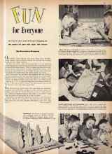 Better Homes & Gardens December 1942 Magazine Article: FUN for Everyone