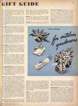 Better Homes & Gardens December 1942 Magazine Article: for outdoor gardeners