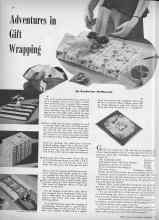 Better Homes & Gardens December 1942 Magazine Article: Adventures in Gift Wrapping