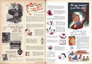 Better Homes & Gardens December 1942 Magazine Article: MERRY CHRISTMAS TO: Our House FROM: The Family