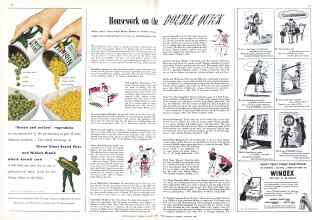 Better Homes & Gardens December 1942 Magazine Article: Housework on the DOUBLE QUICK