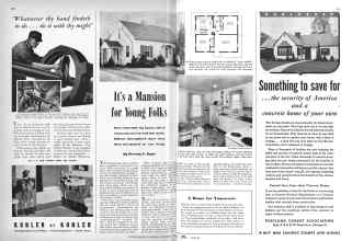 Better Homes & Gardens December 1942 Magazine Article: It's a Mansion for Young Folks