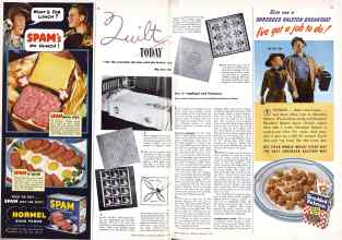 Better Homes & Gardens February 1943 Magazine Article: Quilt TODAY