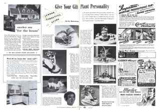 Better Homes & Gardens February 1943 Magazine Article: INDOOR GARDENING GUIDE