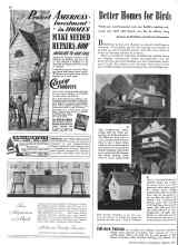 Better Homes & Gardens March 1943 Magazine Article: Better Homes for Birds