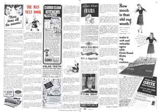 Better Homes & Gardens March 1943 Magazine Article: THE MAN NEXT DOOR