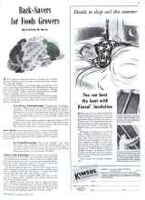 Better Homes & Gardens April 1943 Magazine Article: Back-Savers for Foods Growers