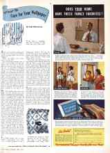Better Homes & Gardens April 1943 Magazine Article: How to Care for Your Wallpaper