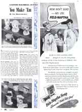Better Homes & Gardens April 1943 Magazine Article: EASTER EGGSHELL CUTIES
