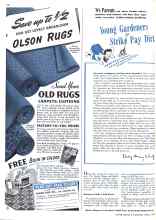 Better Homes & Gardens April 1943 Magazine Article: Young Gardeners Strike Pay Dirt