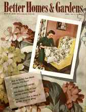 Better Homes & Gardens April 1943 Magazine Cover