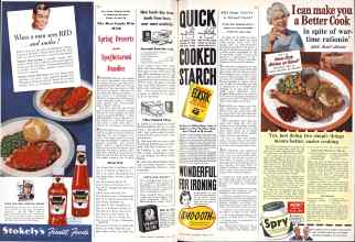 Better Homes & Gardens April 1943 Magazine Article: Page 52